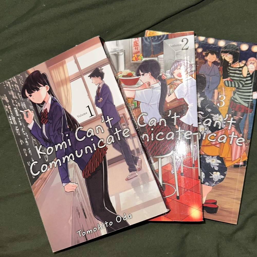 Komi can’t communicate vol 1-3